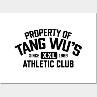 Tang Wu - Athletic Club (New Design - Light - Back) Posters and Art